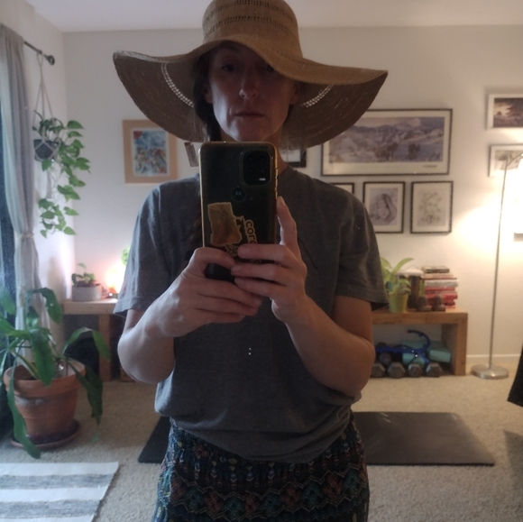 ☀️ NWT SUNNY DAY BOHO SUN HAT by Kristin Maden California sun hat new - Picture 9 of 9